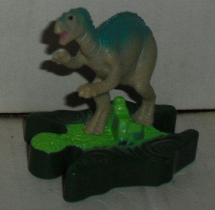 McD MCDONALD Dinosaur on base figure toy 2.5", Disney