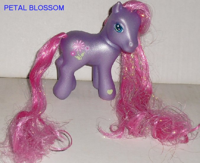 G3 Hasbro My Little Pony MLP PETAL BLOSSOM long hair G3 Hasbro My Little Pony MLP PETAL BLOSSOM long hair