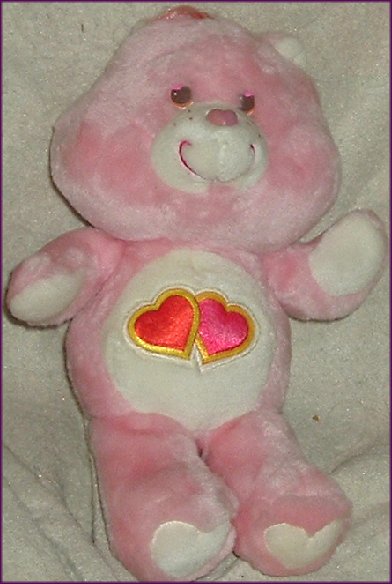Vintage 1983 Care Bears Plush LOVE A LOT Bear Vintage 1983 Care Bears Plush LOVE A LOT Bear