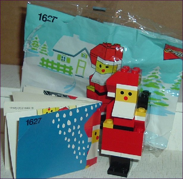 LEGO Set # 1627 SANTA, w/instruction Minifig + Pkg LEGO Set # 1627 SANTA, w/instruction Minifig + Pkg