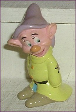 Snow White Dwarf DOPEY PVC Figure Disney Snow White Dwarf DOPEY PVC Figure Disney
