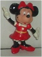 MINNIE MOUSE PVC Figure 2 in, Walt Disney Prod MINNIE MOUSE PVC Figure 2 in, Walt Disney Prod