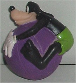 GOOFY Figure vinyl Ball 2.5", Disney GOOFY Figure vinyl Ball 2.5", Disney