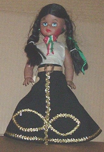 Cute Vintage Vinyl Doll COWGIRL 13" Dressed Cute Vintage Vinyl Doll COWGIRL 13" Dressed